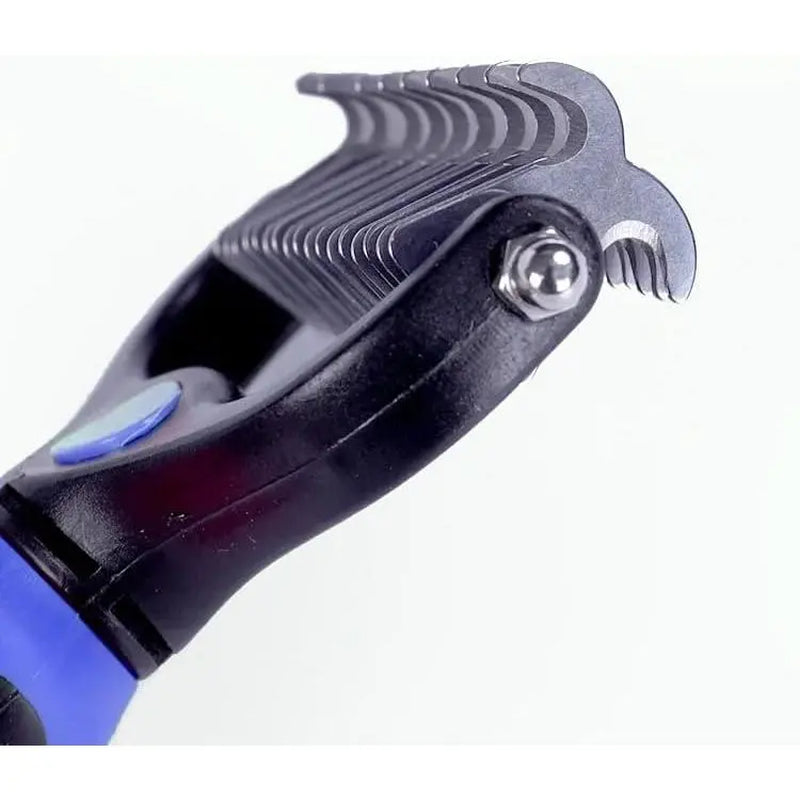 Stainless Steel Double-Sided Pet Detangling Comb for Dogs and Cats - Grooming Shedding Brush with Optimal Blade Spacing for Effective Matting and Fur Removal