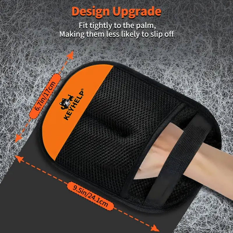 Pet Hair Removal Glove for Dogs & Cats, Pet Hair Remover Electrostatic Gloves Two-Way Brush Sticky Hair Remover Cat Hair Dog Hair Glover Grooming Removal Cleaningfor Clothing, Couch, Bed, Carpet, Car Seat